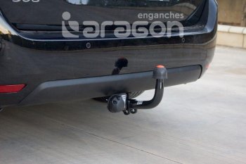 22 699 р. Фаркоп Aragon. (шар A) Peugeot 308 T7 универсал дорестайлинг (2007-2011)  с доставкой в г. Пермь. Увеличить фотографию 10