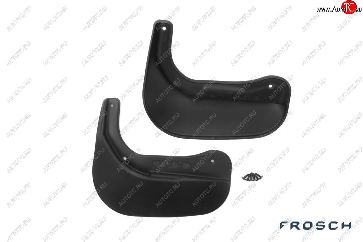 4 799 р. Задние брызговики Frosch Peugeot 308 T7 хэтчбэк 5 дв. рестайлинг (2011-2014)  с доставкой в г. Пермь