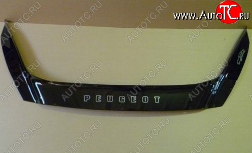 999 р. Дефлектор капота Russtal Peugeot 308 T7 хэтчбек 5 дв. дорестайлинг (2007-2011)  с доставкой в г. Пермь