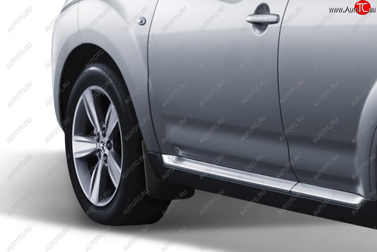 4 799 р. Передние брызговики Frosch Peugeot 4007 (2007-2012)  с доставкой в г. Пермь