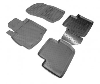 Комплект ковриков в салон Norplast Unidec Peugeot 4007 (2007-2012) (Цвет: черный)