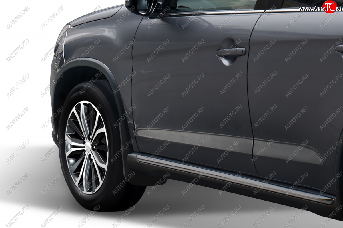 4 799 р. Передние брызговики Frosch  Peugeot 4008 (2012-2017)  с доставкой в г. Пермь