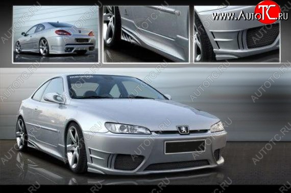 22 899 р. Передний бампер COUPE R1 Peugeot 406 8E,F универсал дорестайлинг (1995-1999)  с доставкой в г. Пермь