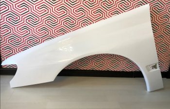 7 789 р. Переднее левое крыло (стеклопластик) Fiberplast Peugeot 406 8B седан дорестайлинг (1995-1999) (Дорестайлинг (1995-1999))  с доставкой в г. Пермь. Увеличить фотографию 2