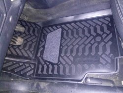 1 689 р. Коврики в салон Aileron 3D Peugeot 406 8B седан рестайлинг (1999-2004)  с доставкой в г. Пермь. Увеличить фотографию 2