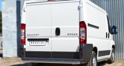 15 999 р. Одинарная защита заднего бампера из трубы диаметром 63 мм L1H1 (рестайлинг) SLITKOFF Peugeot Boxer 250 (2006-2014)  с доставкой в г. Пермь. Увеличить фотографию 4