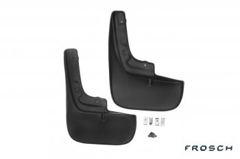 4 799 р. Брызговики Frosch Peugeot Boxer 250 (2006-2014) (Задние (без расширителей арок))  с доставкой в г. Пермь. Увеличить фотографию 2