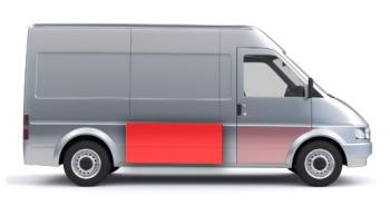 1 889 р. Правая средняя боковая панель (ремонтная) Wisentbull Peugeot Boxer 230 (1994-2002)  с доставкой в г. Пермь. Увеличить фотографию 2