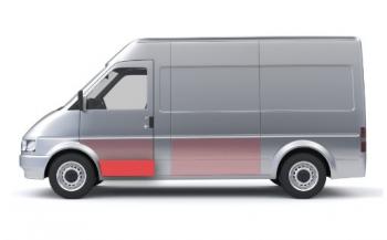 1 189 р. Панель левой двери нижняя (ремонтная) Wisentbull Peugeot Boxer 230 (1994-2002)  с доставкой в г. Пермь. Увеличить фотографию 2