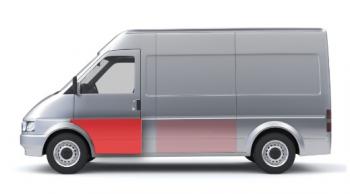 1 189 р. Панель левой двери (ремонтная) Wisentbull Peugeot Boxer 230 (1994-2002)  с доставкой в г. Пермь. Увеличить фотографию 2