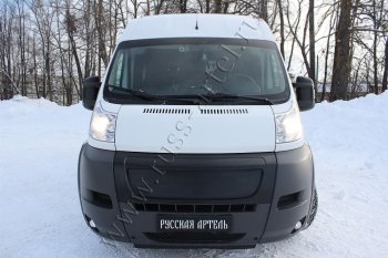 4 899 р. Решётка радиатора RA (зимний вариант, 250 кузов, заготовка) Peugeot Boxer 250 (2006-2014) (Поверхность глянец (под окраску), Неокрашенная)  с доставкой в г. Пермь. Увеличить фотографию 4
