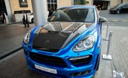 31 249 р. Пластиковый капот HAMANN EVO Porsche Cayenne 958 (2010-2014) (Неокрашенный)  с доставкой в г. Пермь. Увеличить фотографию 4