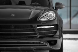 31 249 р. Пластиковый капот LUMMA VANTAGE Porsche Cayenne 958 (2010-2014) (Неокрашенный)  с доставкой в г. Пермь. Увеличить фотографию 3
