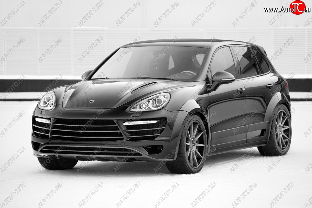 31 249 р. Пластиковый капот LUMMA VANTAGE Porsche Cayenne 958 (2010-2014) (Неокрашенный)  с доставкой в г. Пермь