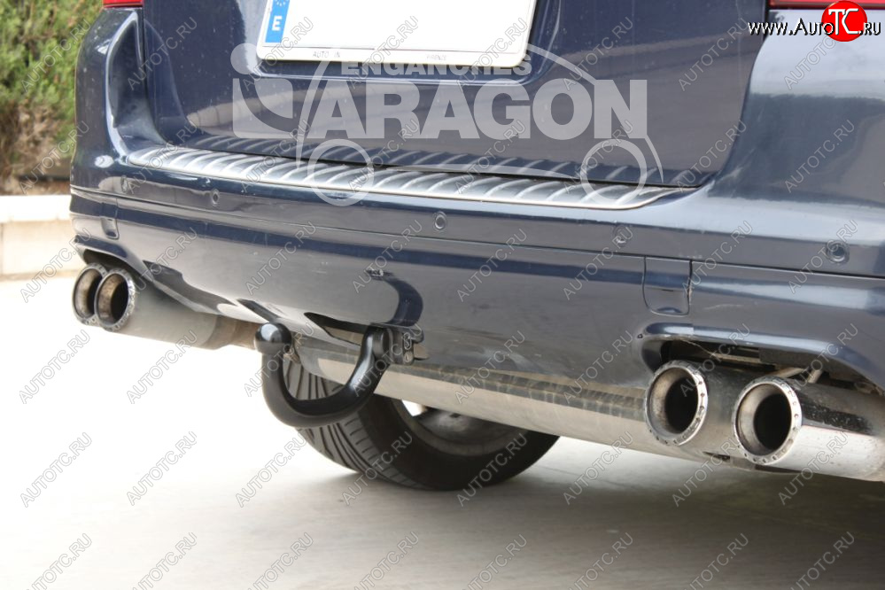 22 699 р. Фаркоп Aragon.(шар V) Volkswagen Touareg NF рестайлинг (2014-2018)  с доставкой в г. Пермь