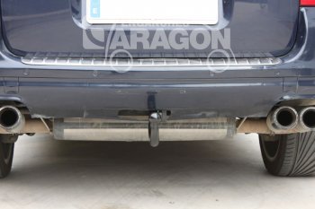 22 699 р. Фаркоп Aragon.(шар V) Volkswagen Touareg NF рестайлинг (2014-2018)  с доставкой в г. Пермь. Увеличить фотографию 4