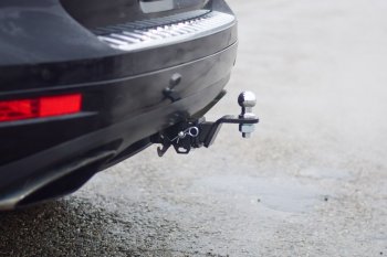 18 069 р. Фаркоп Petroil Tuning (съемный квадрат) Porsche Cayenne 958 (2010-2014) (PCA-02-991122.00)  с доставкой в г. Пермь. Увеличить фотографию 3