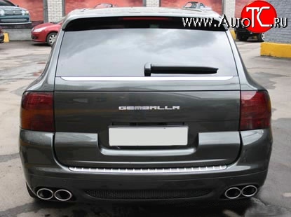 7 349 р. Накладка Gemballa на задний бампер Porsche Cayenne 955 (2002-2006)  с доставкой в г. Пермь