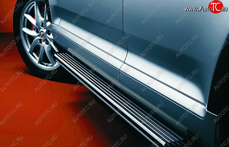 19 049 р. Пороги OEM Style Porsche Cayenne 957 (2007-2010)  с доставкой в г. Пермь