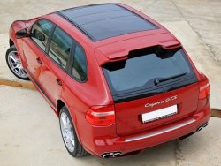 9 299 р. Спойлер GTS DESIGN Porsche Cayenne 955 (2002-2006) (Неокрашенный)  с доставкой в г. Пермь. Увеличить фотографию 6