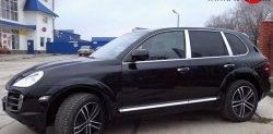 24 549 р. Комплект накладок на колёсные арки Je Design Porsche Cayenne 957 (2007-2010) (Неокрашенные)  с доставкой в г. Пермь. Увеличить фотографию 2