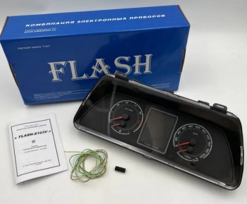 Приборная панель Flash Х103V Лада 2112 купе (2002-2009)
