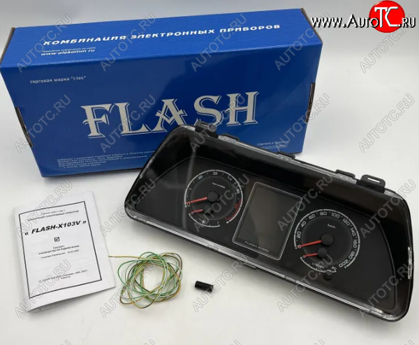 14 899 р. Приборная панель Flash Х103V Лада 2112 купе (2002-2009)  с доставкой в г. Пермь