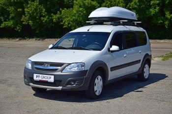 26 789 р. Автобокс PT GROUP (510л., 210х45х81, одностороннее открывание) Turino Sport белый   (Белый)  с доставкой в г. Пермь. Увеличить фотографию 6