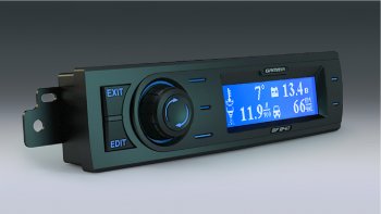 Бортовой компьютер с синей подсветкой Gamma GF 241 Chevrolet Aveo ( T200,  T250,  T300) - Rezzo