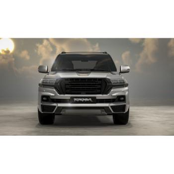 16 499 р. Решётка радиатора MV-Tuning  Toyota Land Cruiser  200 (2015-2021) 2-ой рестайлинг (Неокрашенная)  с доставкой в г. Пермь. Увеличить фотографию 3