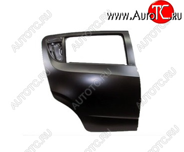 13 949 р. Правая дверь задняя GAMMA Chevrolet Aveo T300 седан (2011-2015) (Неокрашенная)  с доставкой в г. Пермь