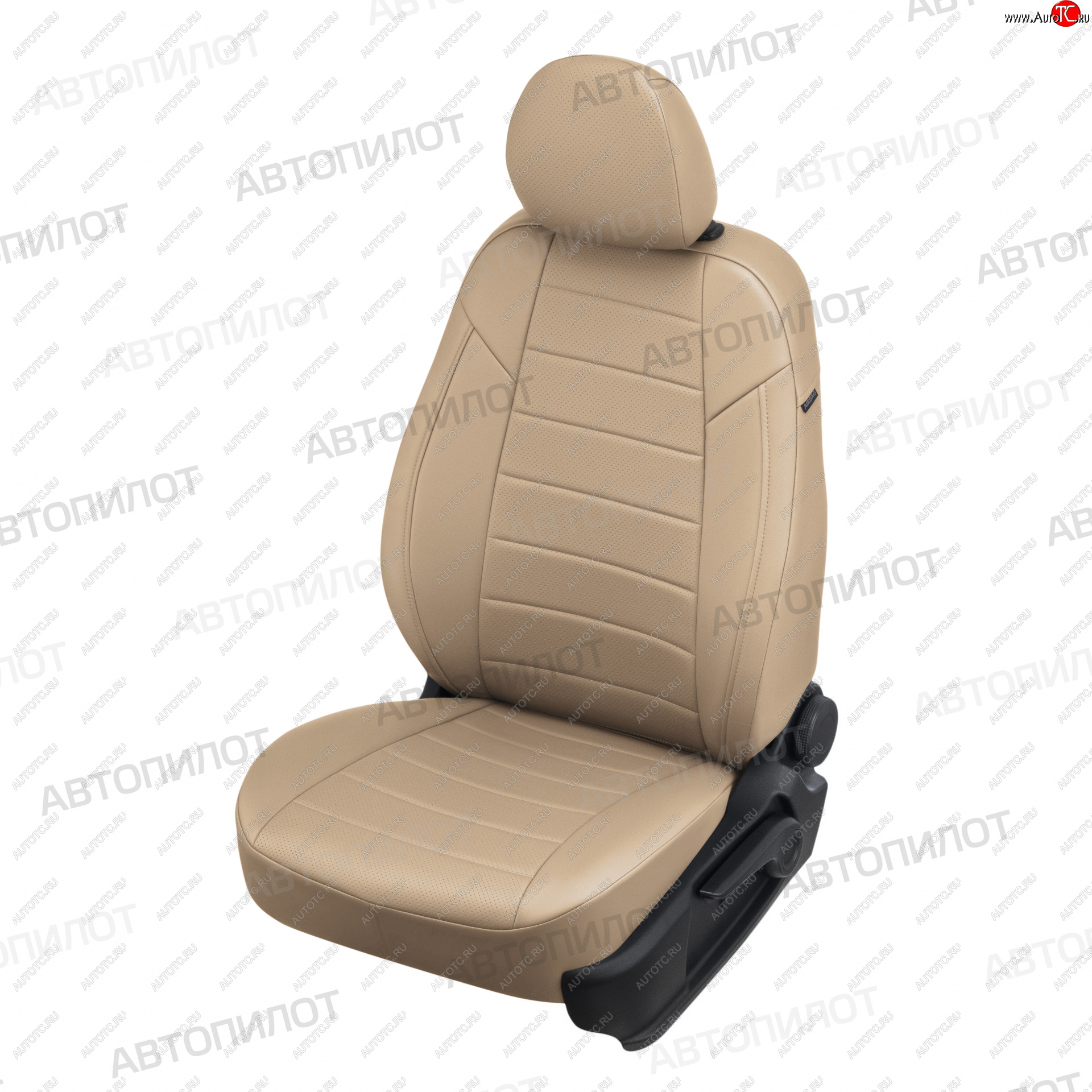 13 649 р. Чехлы сидений (экокожа) Автопилот  Chevrolet Trailblazer  GM800 (2012-2016) дорестайлинг (темно-бежевый)  с доставкой в г. Пермь