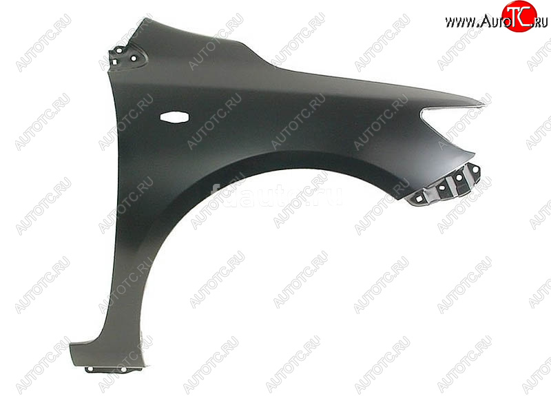 3 899 р. Правое крыло (с отверстием под повторитель поворота) BodyParts  Toyota Corolla  E150 (2006-2010) седан дорестайлинг (Неокрашенное)  с доставкой в г. Пермь