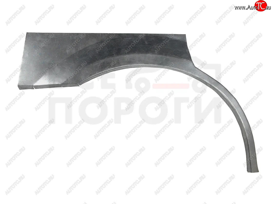 1 949 р. Правая задняя ремонтная арка (внешняя) Vseporogi  Mazda MPV  LW (1999-2006) дорестайлинг, 1-ый рестайлинг, 2-ой рестайлинг (Холоднокатаная сталь 0,8мм)  с доставкой в г. Пермь