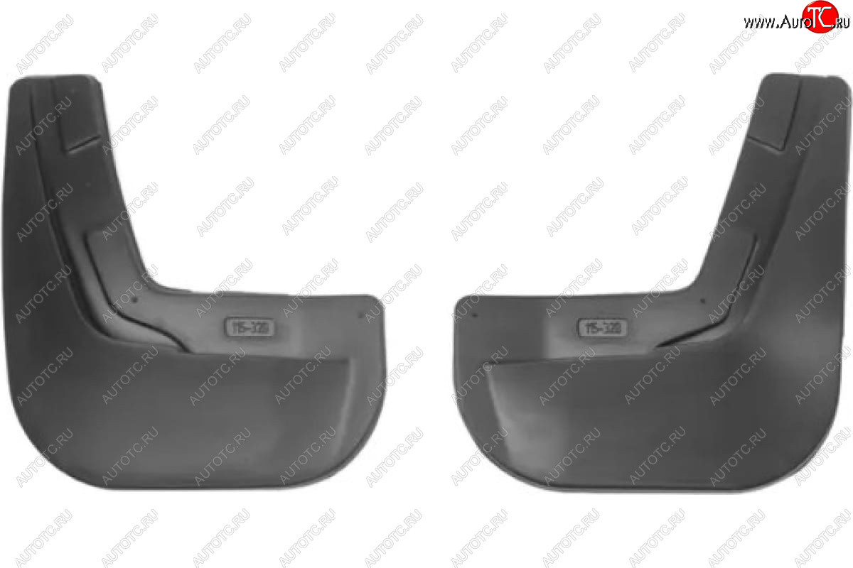 1 099 р. Брызговики передние Norplast Chery Tiggo 4 Pro (2021-2025)  с доставкой в г. Пермь
