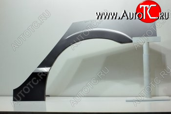 2 989 р. Задняя левая ремонтная арка AUTOFERRUM Honda Civic FD седан дорестайлинг (2005-2008) (Холоднокатаная сталь 0,8 мм)  с доставкой в г. Пермь