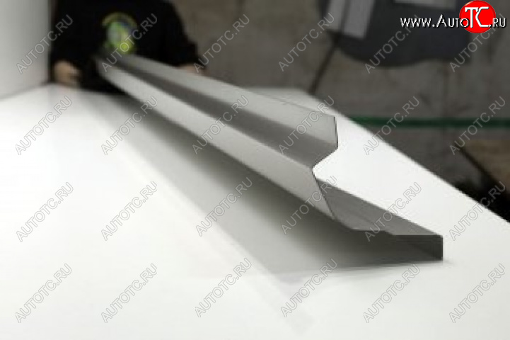 3 449 р. Левый ремонтный порог (с усилителем) AUTOFERRUM  Nissan Maxima  A33 (2000-2006) дорестайлинг, рестайлинг (Оцинкованная сталь 1 мм.)  с доставкой в г. Пермь