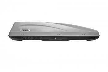 Автобокс PT GROUP (650л., 225x45x88, двустороннее открывание) Active L серый  (Серый)