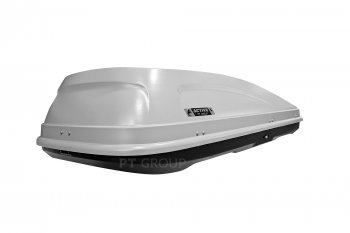 30 989 р. Автобокс PT GROUP (650л., 225x45x88, двустороннее открывание) Active L серый   (Серый)  с доставкой в г. Пермь. Увеличить фотографию 3