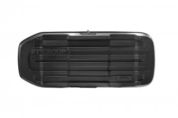 30 989 р. Автобокс PT GROUP (650л., 225x45x88, двустороннее открывание) Active L серый   (Серый)  с доставкой в г. Пермь. Увеличить фотографию 6