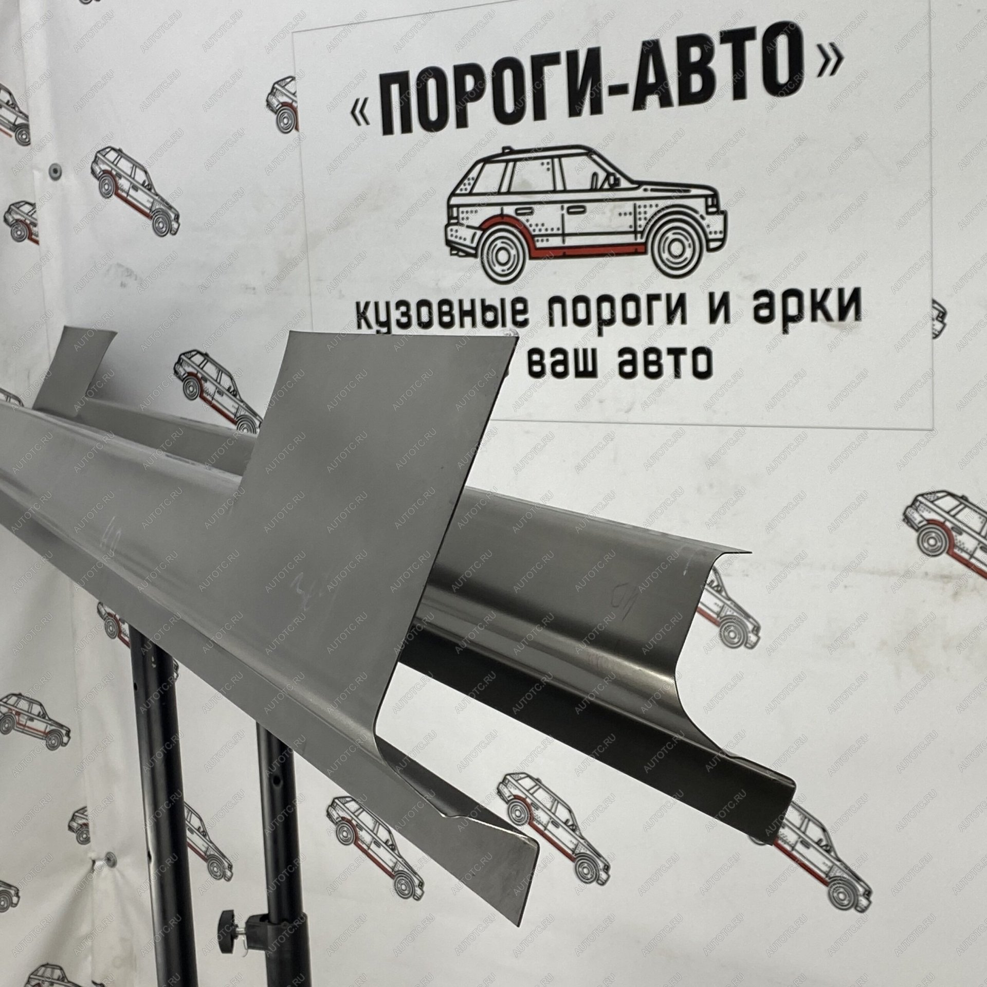 5 649 р. Ремкомплект порогов (2 шт.) Пороги-Авто Honda Civic FD седан дорестайлинг (2005-2008) (Холоднокатанная сталь 1 мм)  с доставкой в г. Пермь