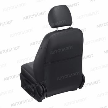 8 749 р. Чехлы на сиденья Ромб (экокожа) Автопилот  Chery Tiggo 7 Pro Max  T1E (2022-2025) дорестайлинг, рестайлинг (черный/серый)  с доставкой в г. Пермь. Увеличить фотографию 5