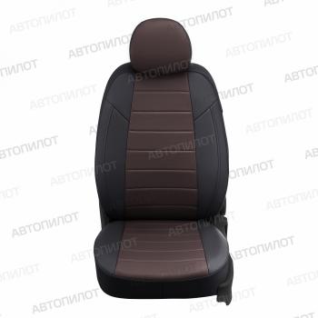 13 849 р. Чехлы на сиденья Экокожа (экокожа) Автопилот  Chery Tiggo 7 - Tiggo 7 Pro Max  T1E (черный/шоколад)  с доставкой в г. Пермь. Увеличить фотографию 4