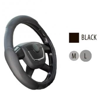 Оплетка руля (L/39-41 см, экокожа/перфорация) AUTOLUXE AL-019 Honda ZR-V 1 (2022-2025) (черная)