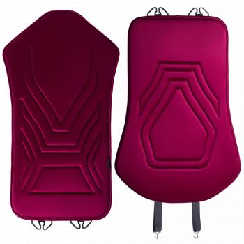 2 579 р. Накидка на сиденье (1 место Афины) ЛЮКС ст АЛЬБИОН Lord Autofashion   (бордовый, строчка бордовая)  с доставкой в г. Пермь. Увеличить фотографию 5