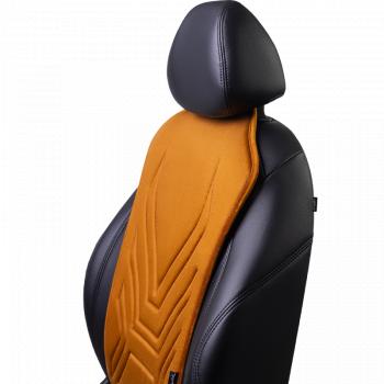 2 579 р. Накидка на сиденье (1 место Афины) ЛЮКС ст АЛЬБИОН Lord Autofashion   (бронза, строчка светло-коричневая)  с доставкой в г. Пермь. Увеличить фотографию 3