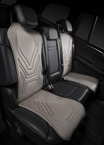 2 579 р. Накидка на сиденье (1 место Афины) ЛЮКС ст АЛЬБИОН Lord Autofashion   (серый, строчка серая)  с доставкой в г. Пермь. Увеличить фотографию 3