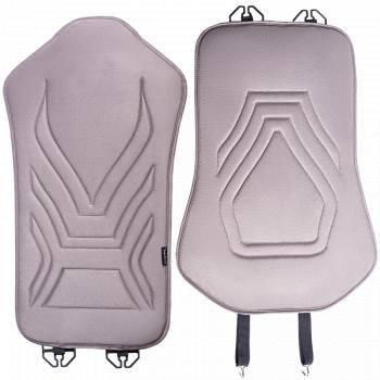 2 579 р. Накидка на сиденье (1 место Афины) ЛЮКС ст АЛЬБИОН Lord Autofashion   (серый, строчка серая)  с доставкой в г. Пермь. Увеличить фотографию 5