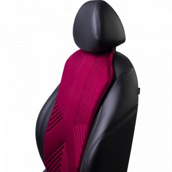3 299 р. Накидка на сиденье (1 место Афины) ЛЮКС ст ВАН ВЭЙ Lord Autofashion   (бордовый, строчка бордовая)  с доставкой в г. Пермь. Увеличить фотографию 2
