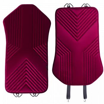 3 299 р. Накидка на сиденье (1 место Афины) ЛЮКС ст ВАН ВЭЙ Lord Autofashion   (бордовый, строчка бордовая)  с доставкой в г. Пермь. Увеличить фотографию 7